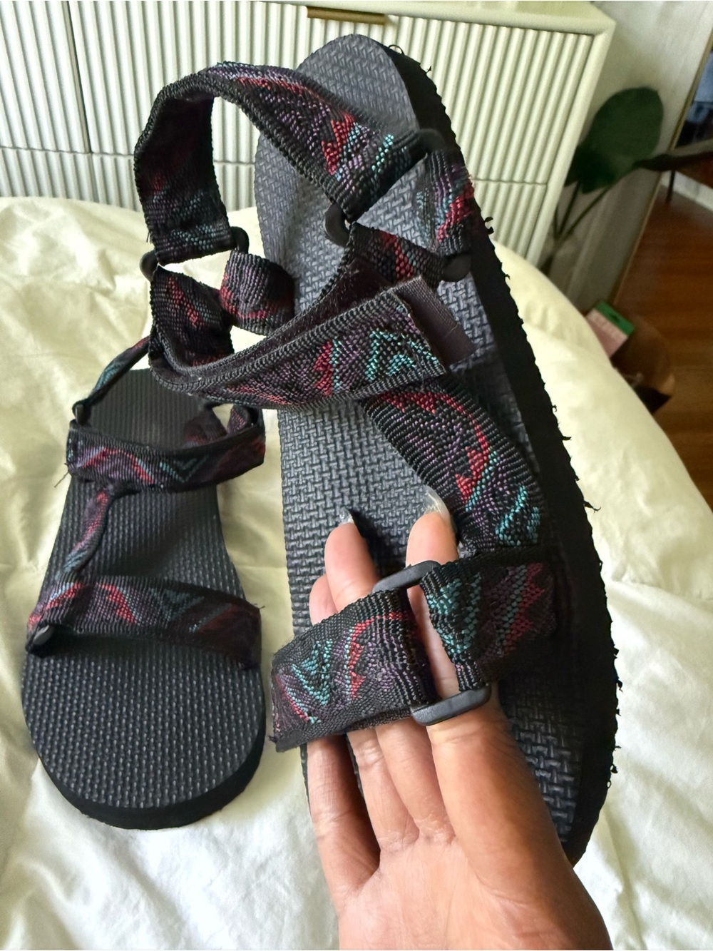 Aztec Print Outdoor terradactyl Sport Sandals - Picture 5 of 7